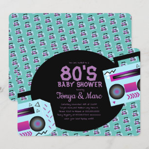 Invitation de musique de fête pour bébé Hip Hop