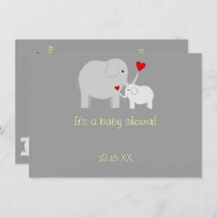 Invitation de neutre de genre de baby shower