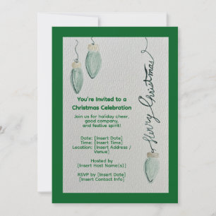 Invitation de Noël