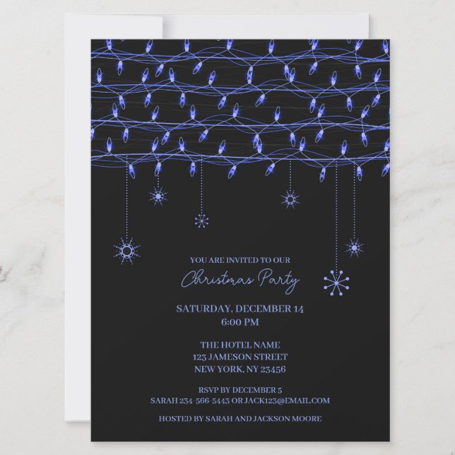 Invitation de Noël (Devant)