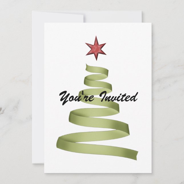 Invitation de Noël (Devant)