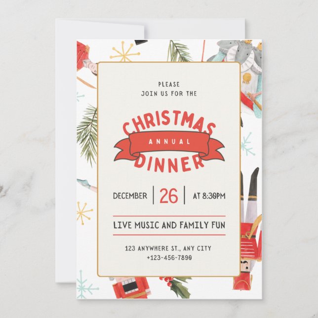 invitation de noël (Devant)
