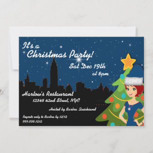 Invitation de Noël à New York