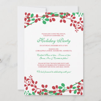 Invitation de Noël au jardin exquis - Nouveau