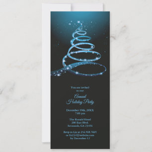 Invitation de Noël de la fête annuelle