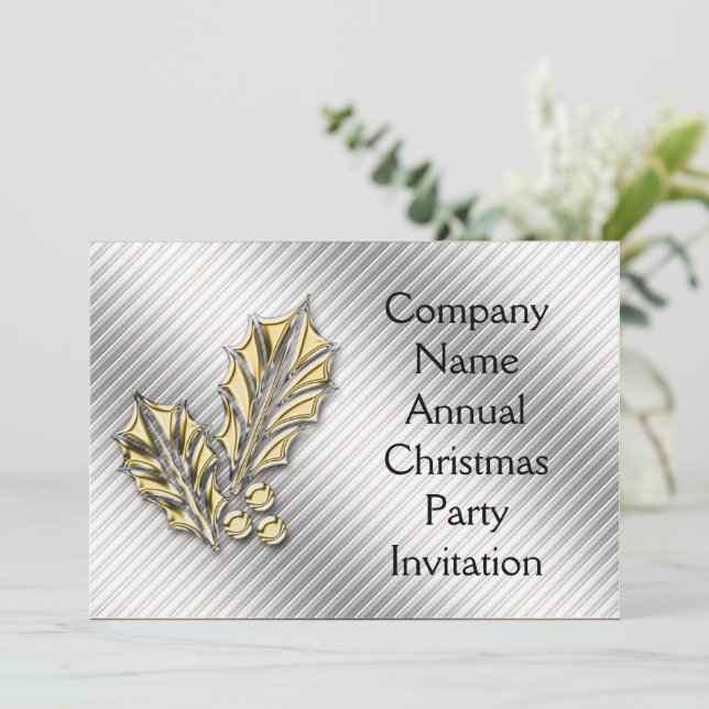 Invitation de Noël de l'entreprise (Debout devant)