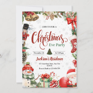 Invitation de Noël, Dîner de Noël