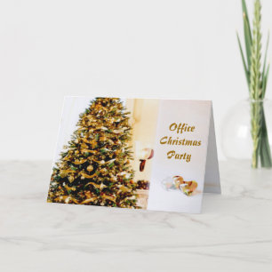 Invitation de Noël du bureau