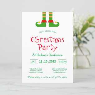 Invitation de Noël modifiable