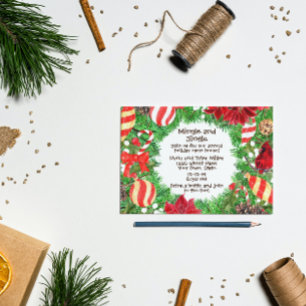 Invitation de Noël Open House