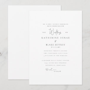 Invitation de parents de mariées Mariages tout sim