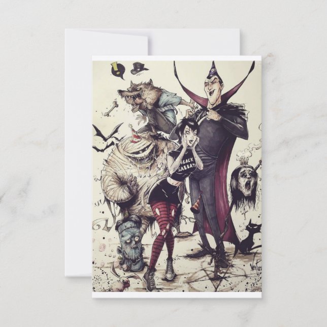 Invitation de partie (Devant)