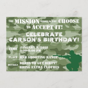 INVITATION DE PARTIE D'ARMÉE, INVITATION DE PARTIE