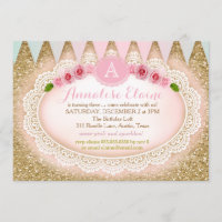 Invitation de partie de bannière de napperon de