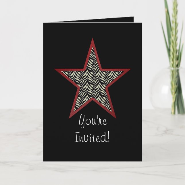 Invitation de partie de collection de Divalicious (Devant)
