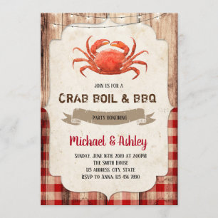 Invitation de partie de crabe