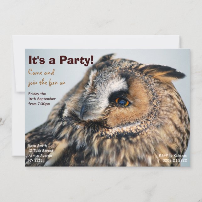 Invitation de partie de duc (Devant)
