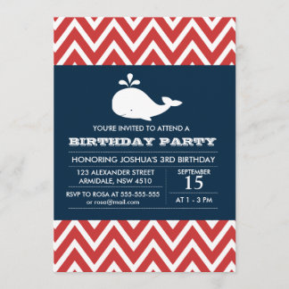 Invitation de partie de garçon d'anniversaire de