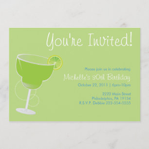 Invitation de partie de margarita