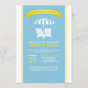 Invitation de partie de retraite