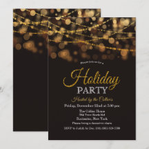 Invitation de Parties scintillant de fêtes
