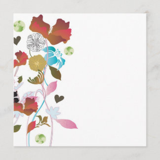 Invitation de pavots
