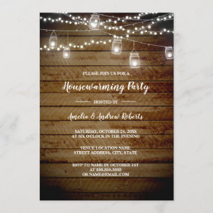 Invitation de pendaison de crémaillère de maison r