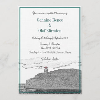 Invitation de phare - Croquis