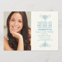 Invitation de photo de Paisley d'usage d'anges