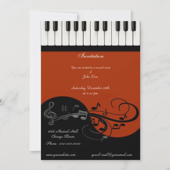 Invitation de piano (Devant)