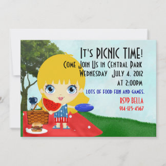 Invitation de pique-nique