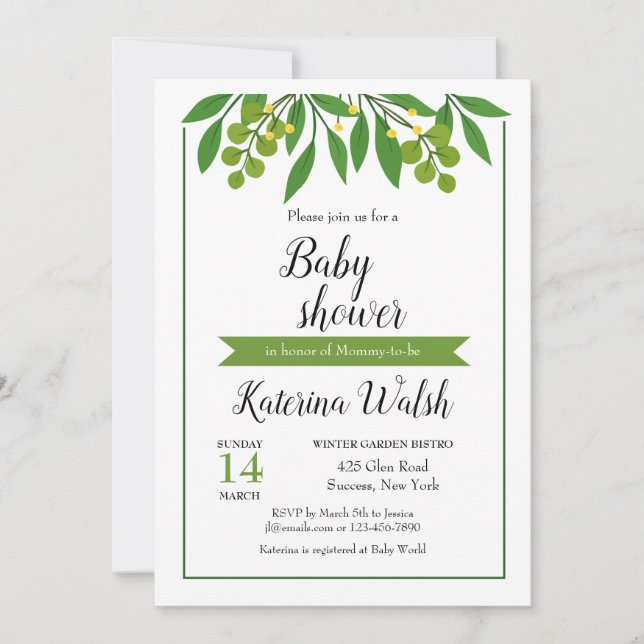 Invitation de printemps (Devant)