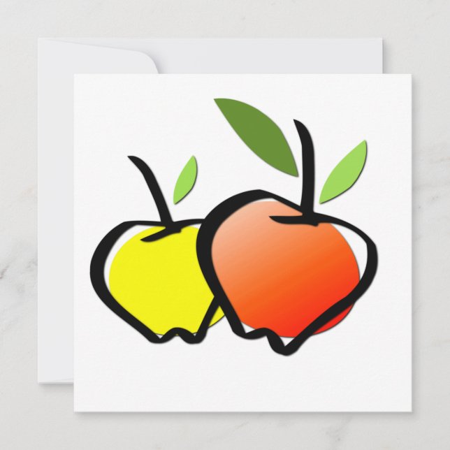 Invitation de produits biologiques (Devant)