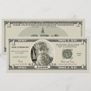 Invitation de projet de loi de dollars pour un pre