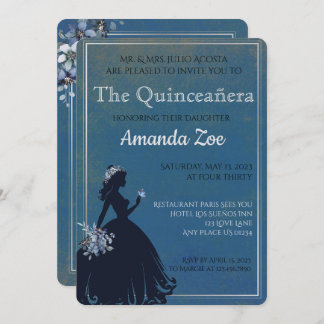 Invitation de Quinceañera