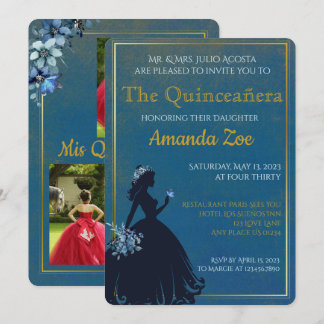 Invitation de Quinceañera