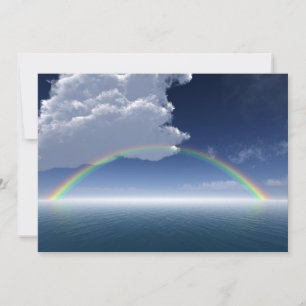 Invitation de Rainbow Over Sea