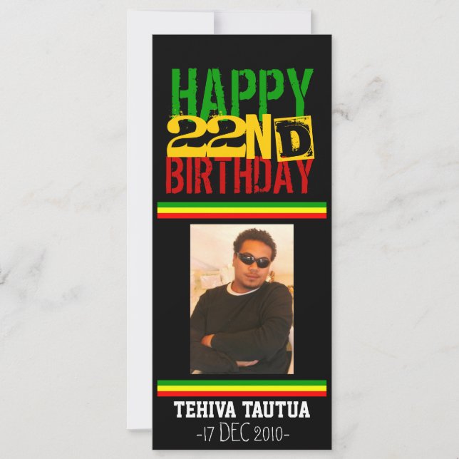 Invitation de Rasta (Devant)