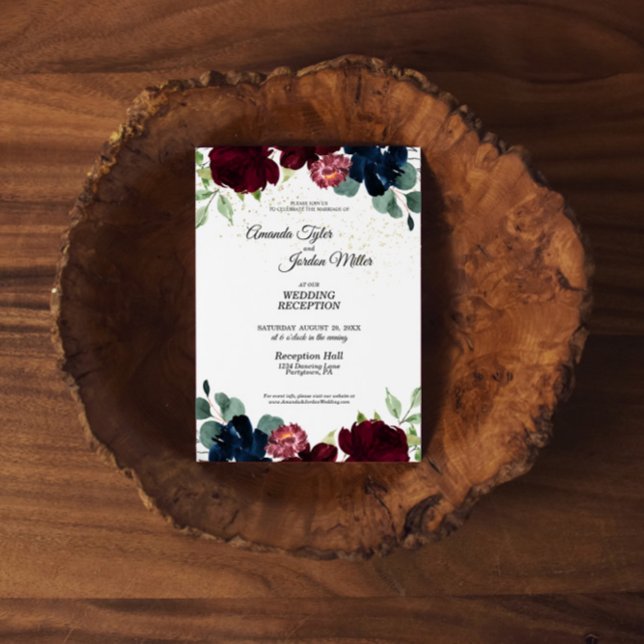 Invitation de réception de mariage pour célébratio (Créateur téléchargé)
