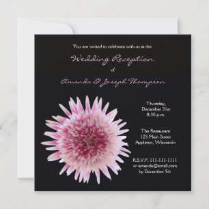 Invitation de réception de mariage uniquement