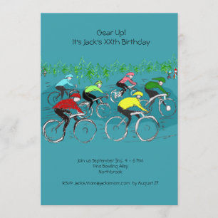 Invitation de recyclage de fête d'anniversaire