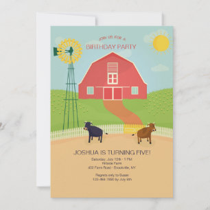 Invitation de Red Barn
