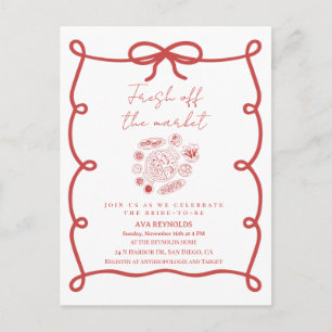 Invitation de Remise de Cadeaux de Mariée Modèle «