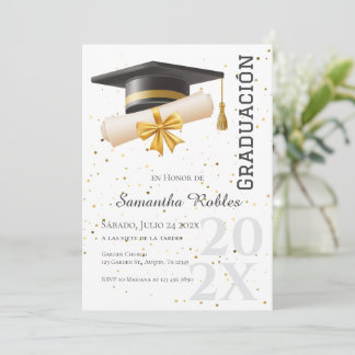 Invitation de remise des diplômes