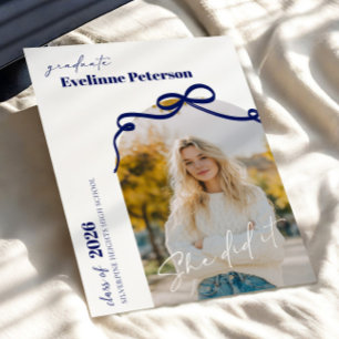 Invitation de remise des diplômes de la Marine mod