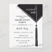 Invitation de remise des diplômes de la promotion