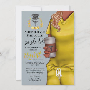 Invitation de remise des diplômes de l'école de mé