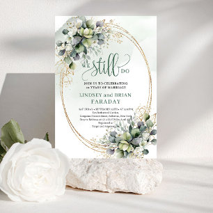 Invitation de renouvellement de vœux à l'aquarelle