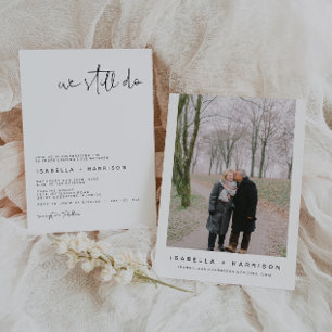Invitation de Renouvellement de Vœux de Mariage, N