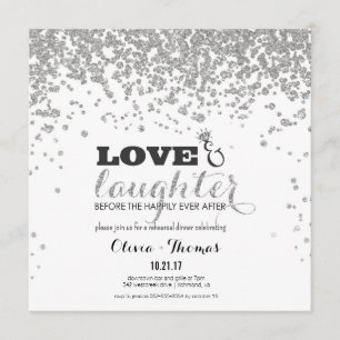 Invitation de répétition de Parties scintillant d'